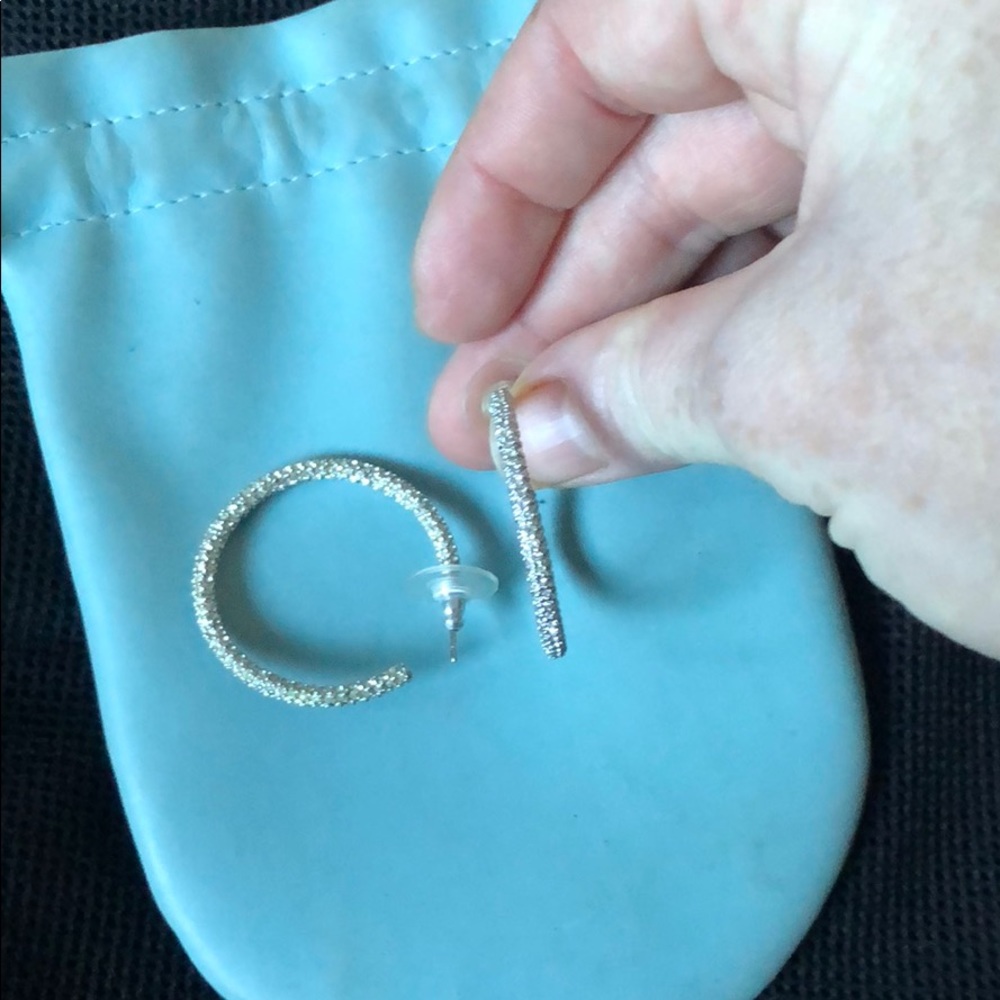 CZ Hoop Earrings